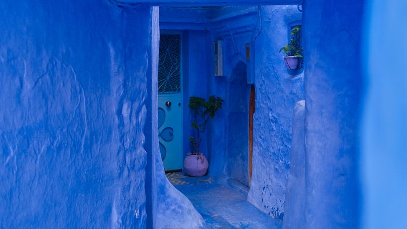 Clean Blue Morocco by Hylke Van der Heide