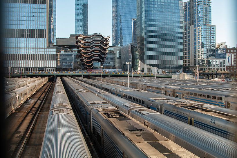 New York Metro und The Vessel von Wouter Doornbos