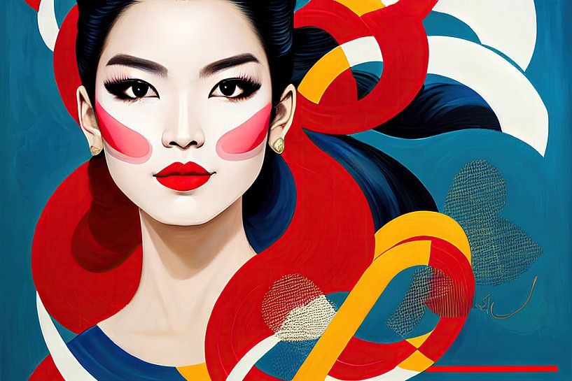Belle asiatique par Peter Balan