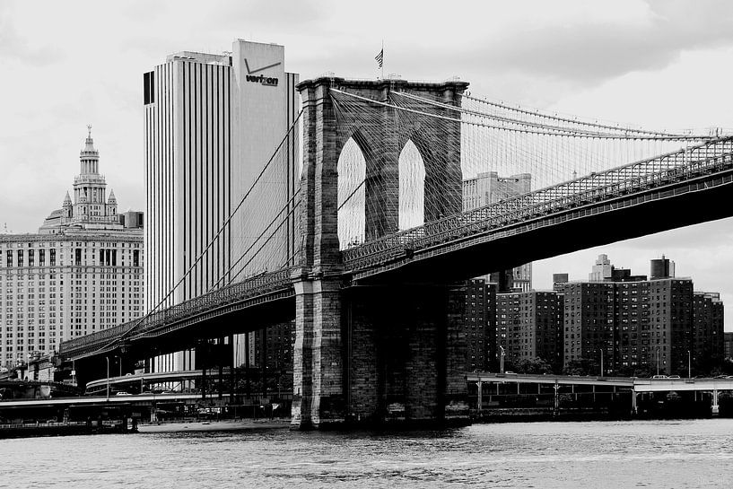 new york city ... brooklyn bridge I von Meleah Fotografie