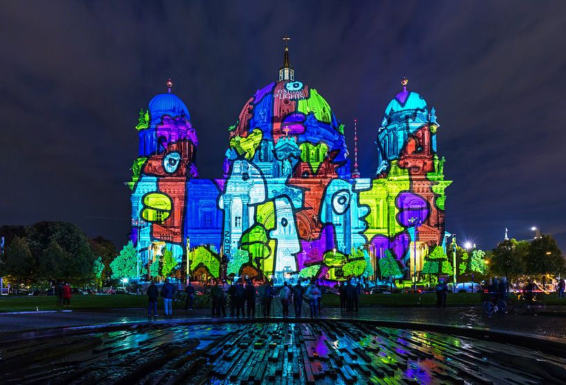 The Berlin Cathedral in a special light by Frank Herrmann