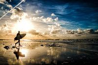 Surfers Reflection Texel