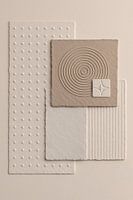 Abstract Minimal Art in calm tones - 2