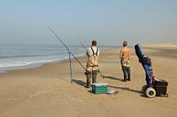Fishermen on the beach