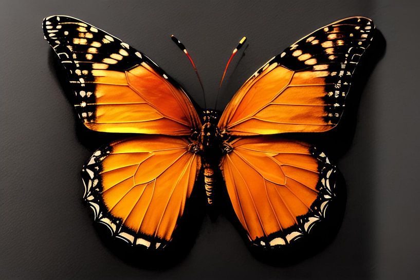 A wonder of nature: A colourful butterfly as a witness to beauty by ButterflyPix