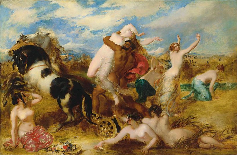 Pluto Carrying Off Proserpine, William Etty by Masterful Masters