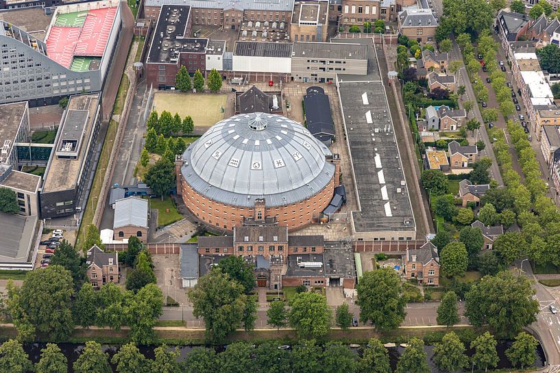 Aerial photo De Koepel (Former Prison) Breda by I Love Breda