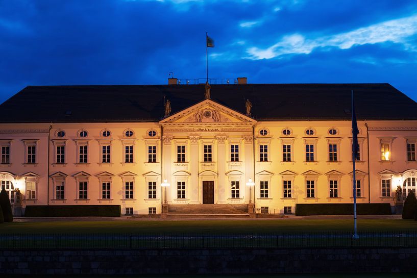 BERLIN Schloss Bellevue - the federal palace von Bernd Hoyen
