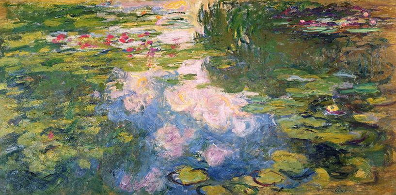 Claude Monet,Nymphs by finemasterpiece