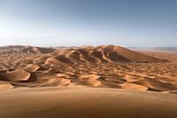 Panorama der Sahara-Dünen bei Merzouga