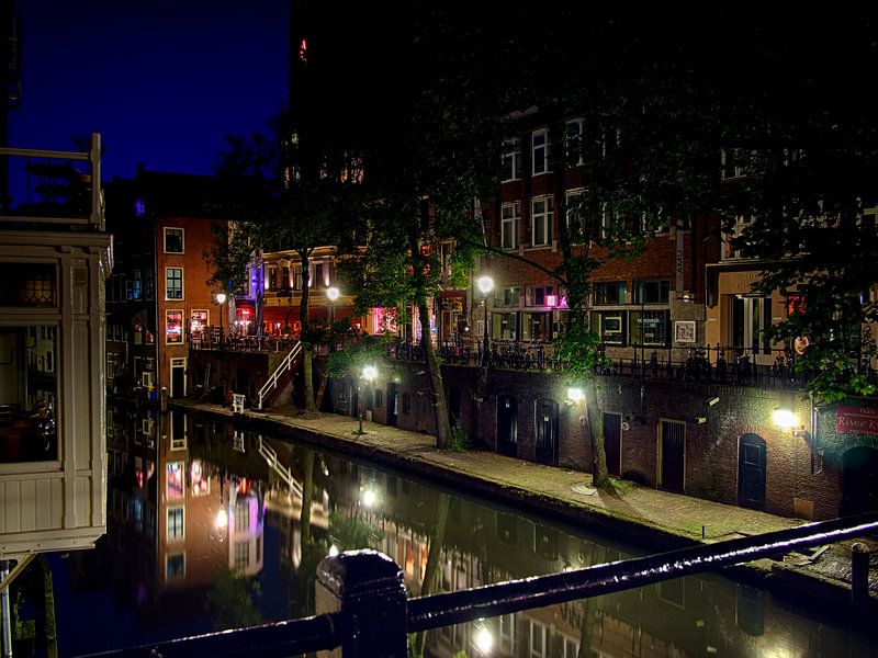  Vanuit de Gaardbrug, Utrecht. von George Ino