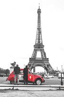 Rode Citroën in Parijs