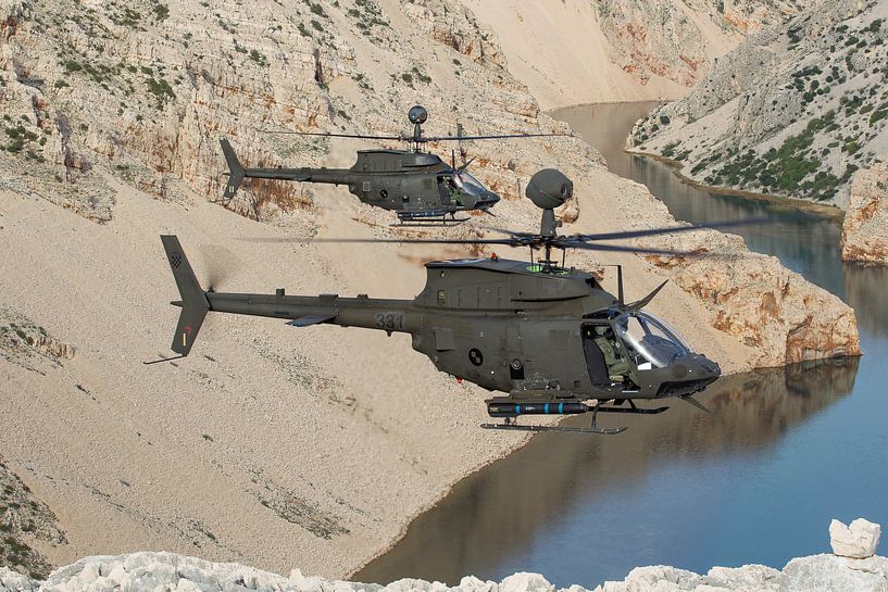 Croatian Air Force OH-58D Kiowa Warrior by Dirk Jan de Ridder - Ridder Aero Media