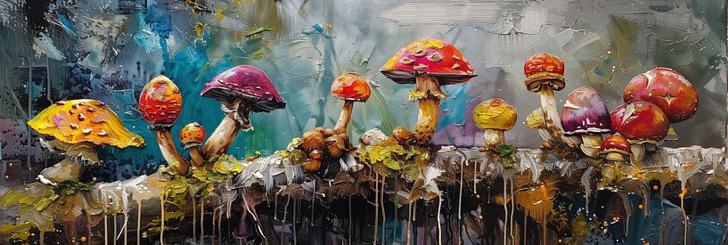 Imaginative Mushrooms by Whale & Sons