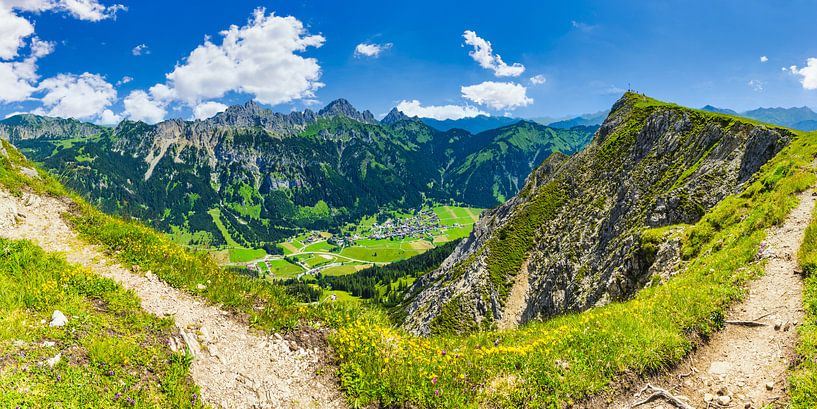 Panorama de la Krinnenspitze par Walter G. Allgöwer