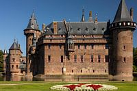 De Haar castle and castle garden in Haarzuilens | Utrecht | Holland | Europe