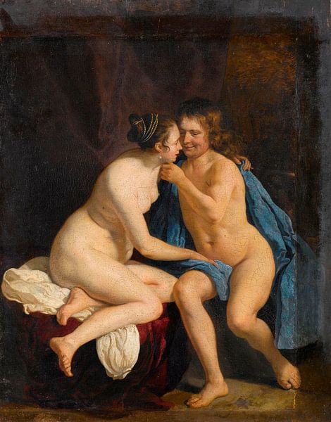 Lovers, Jacob van Loo by Masterful Masters