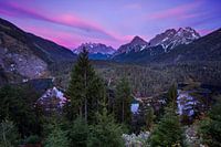 Photo du soir de la Zugspitze