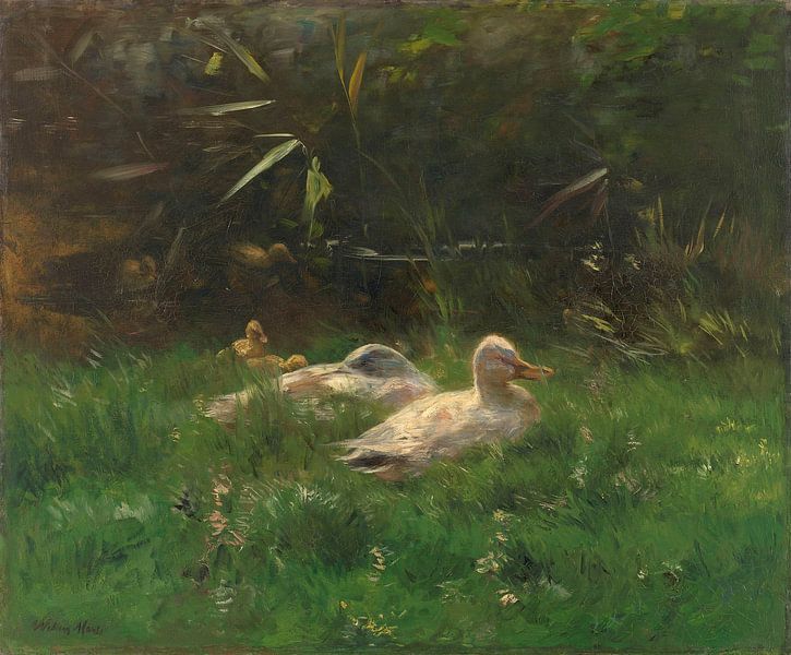Ducks, Willem Maris by Masterful Masters