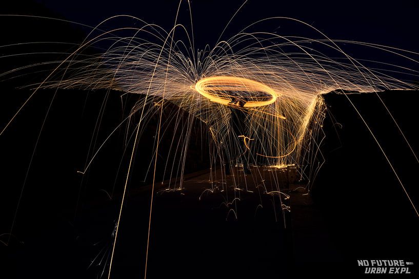 Lichtmalerei: Glut &amp;Ampel; Funken von Jarno De Smedt