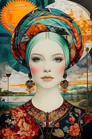 "La déesse du soleil dans une harmonie artistique&quot ; 2