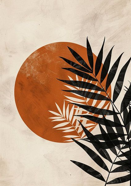 Boho-Malerei von Moderne Kollektion