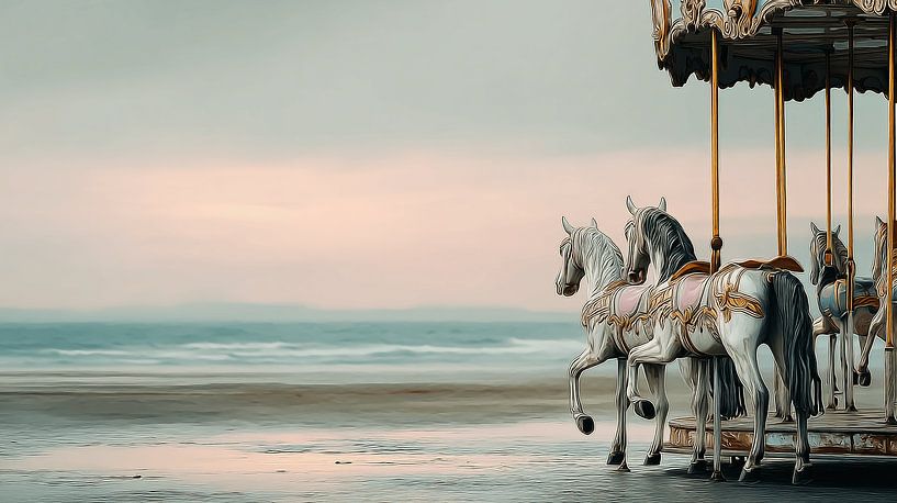 The Lost Horses from the Carousel by Karina Brouwer