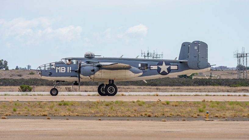 U.S. Navy North American PBJ-1J Mitchell. von Jaap van den Berg