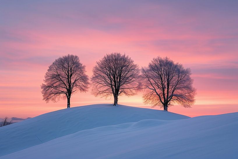 Märchenlandschaft im Winter von fernlichtsicht
