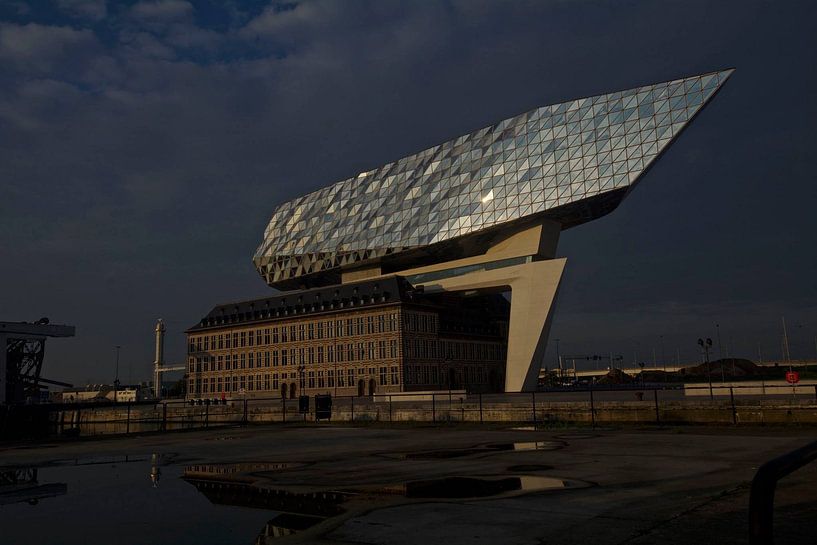 Hafengebäude Antwerpen von Van Karin Fotografie