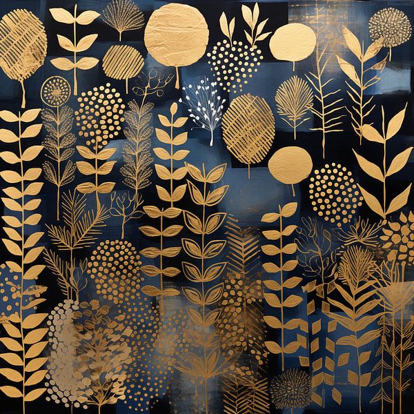 Or floral par Color Square