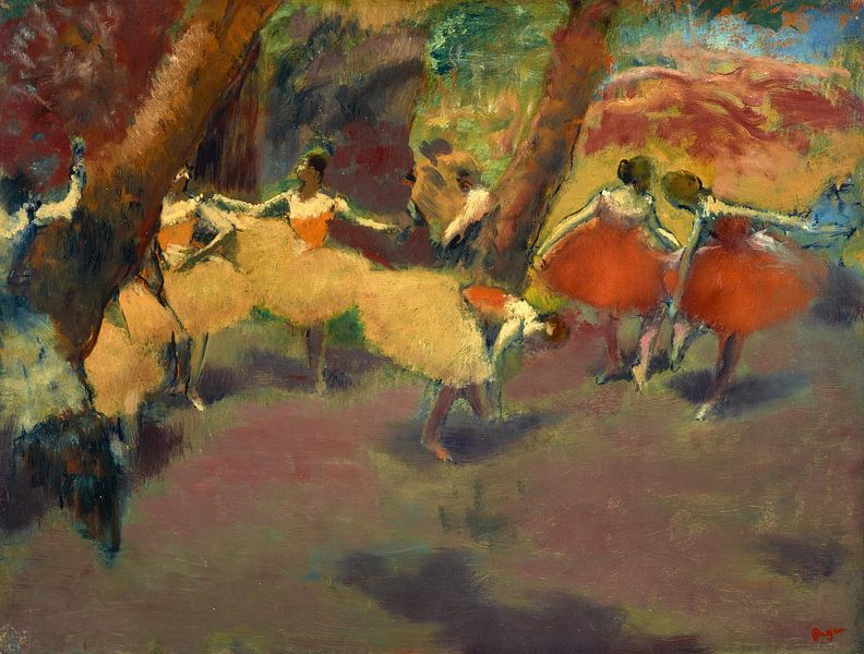 Avant le tournage, Edgar Degas par Des maîtres magistraux