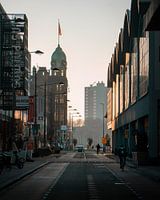 Cycling through Manhattan on the Maas