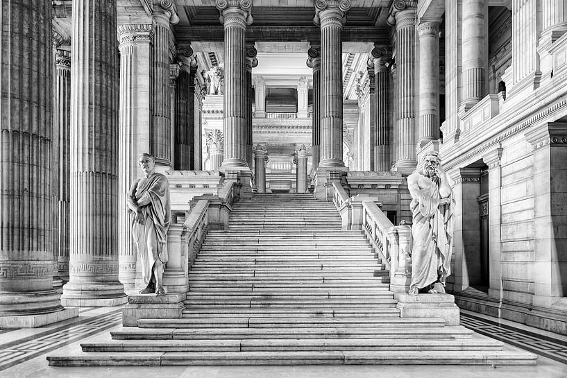 Brussels Law Courts by Don Fonzarelli