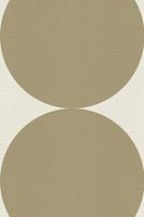 Formes géométriques abstraites dans des couleurs neutres. Grands cercles.