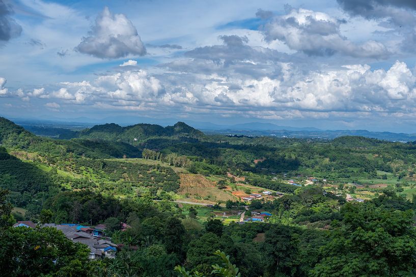 Doi Mae Salong, province de Chiang Rai dans le nord de la Thaïlande par Franklin Driessen
