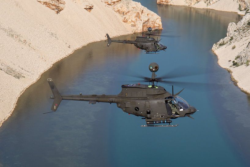 Croatian Air Force OH-58D Kiowa Warriors by Dirk Jan de Ridder - Ridder Aero Media