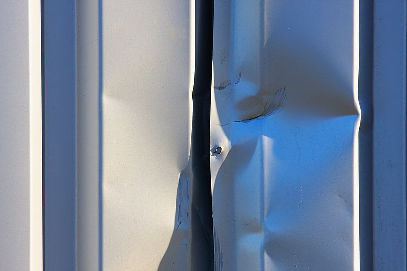 Gedeukt stalen platen von Jan Brons