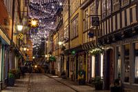 Erfurt Krämerbrücke zu Weihnachten