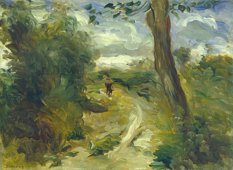Landschaft zwischen Stürmen, Auguste Renoir von Meisterhafte Meister
