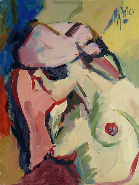 Die Dame ohne Perle von Nop Briex