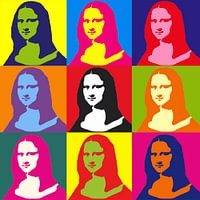 Mona Lisa Pop Art