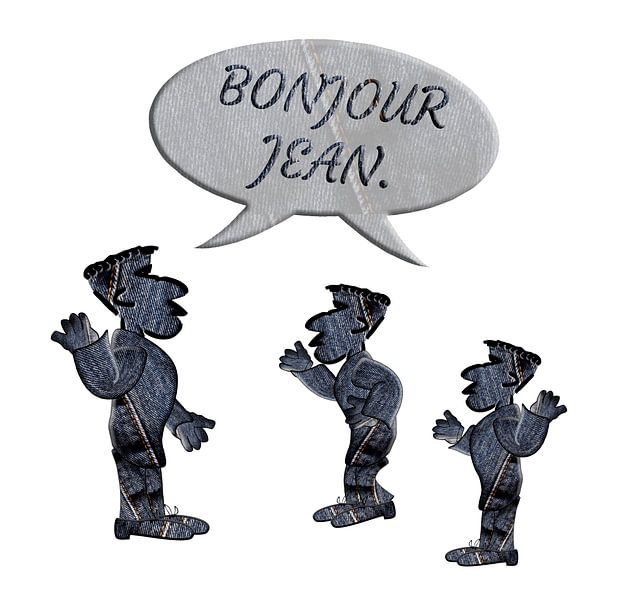 Bonjour Jean - Dad Joke by Grüntyers .