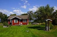 Traditional Swedish cottage.