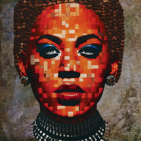The colored girl by Jan Keteleer