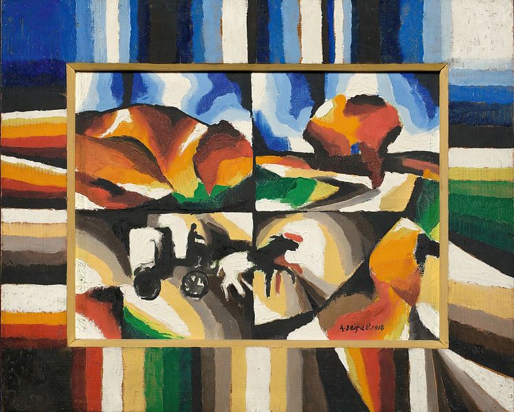 Arthur Segal - Drawing Horse (1918) by Peter Balan