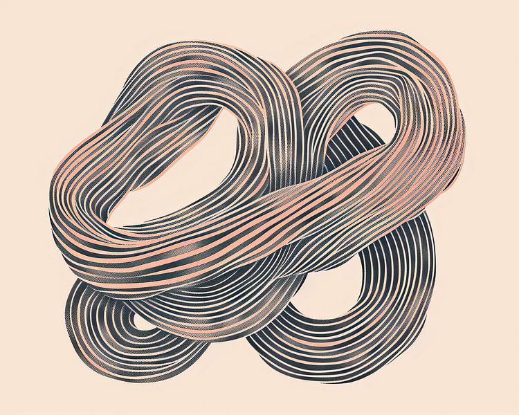 Natuurlijk abstracte vormen van Modern Collection