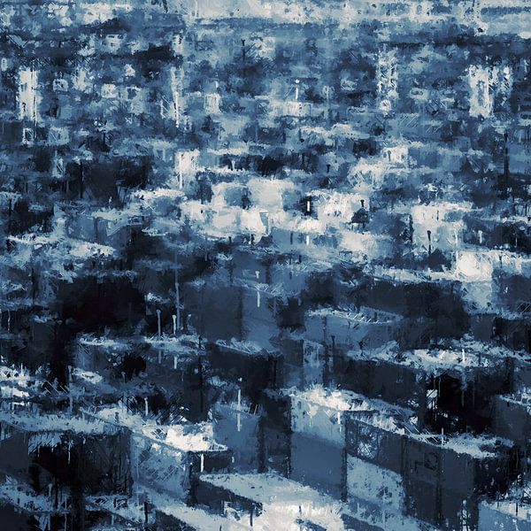 Gelagerte Container im Hafen von Whale & Sons