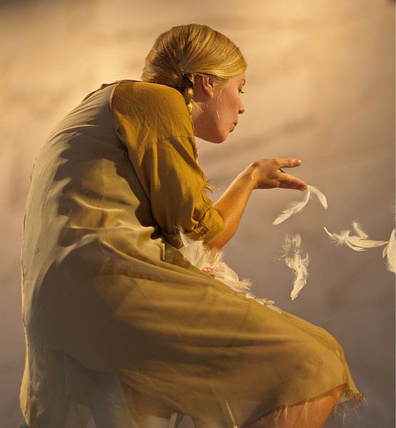 Actrice in de Doelen, Rotterdam par Wim Aalbers