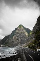 Coastal route in Madeira